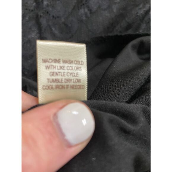 Liberty Love Black Sleeveless Lace Dress Size Large NWOT - Picture 6 of 6